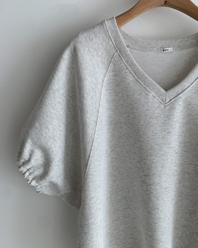 V neck sweatshirt
