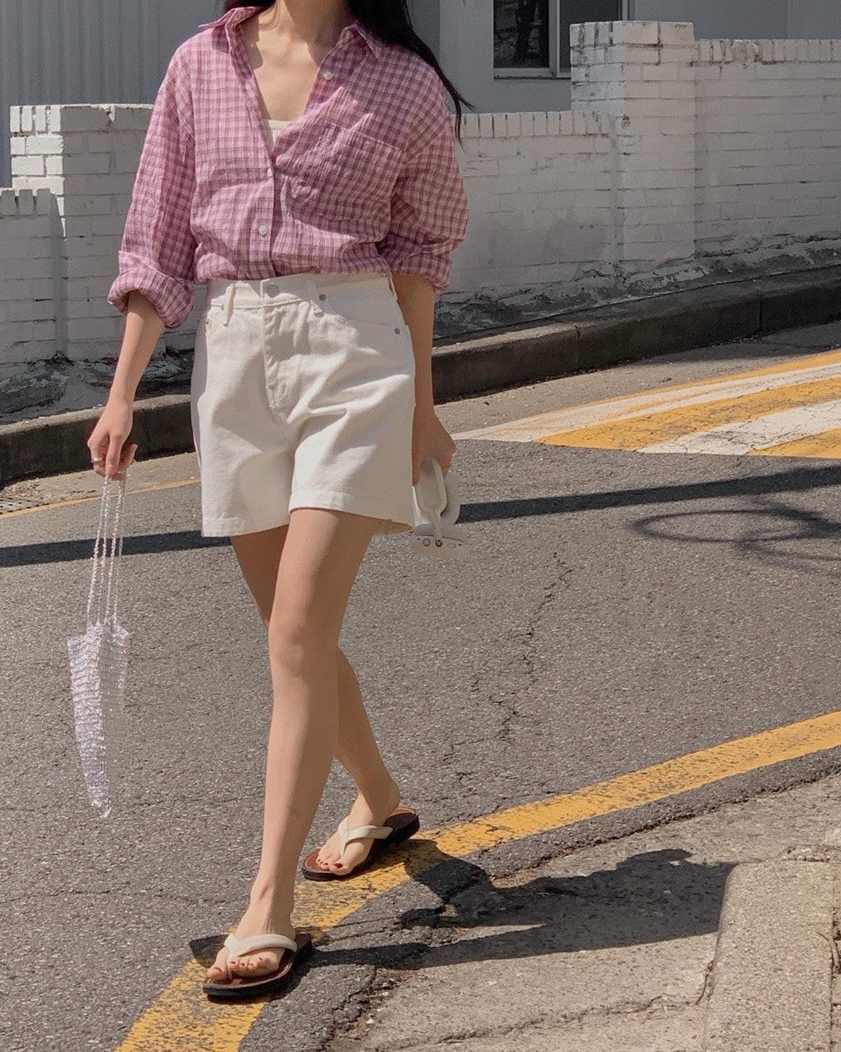 Summer checkered shirt