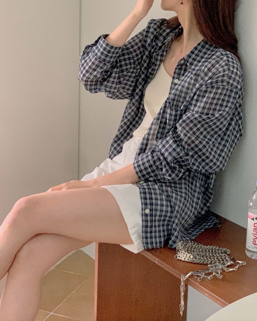 Summer checkered shirt