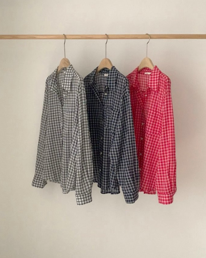 Summer checkered shirt
