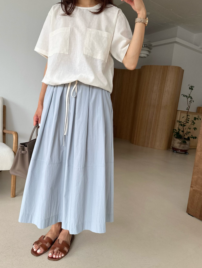 Nylon full skirt