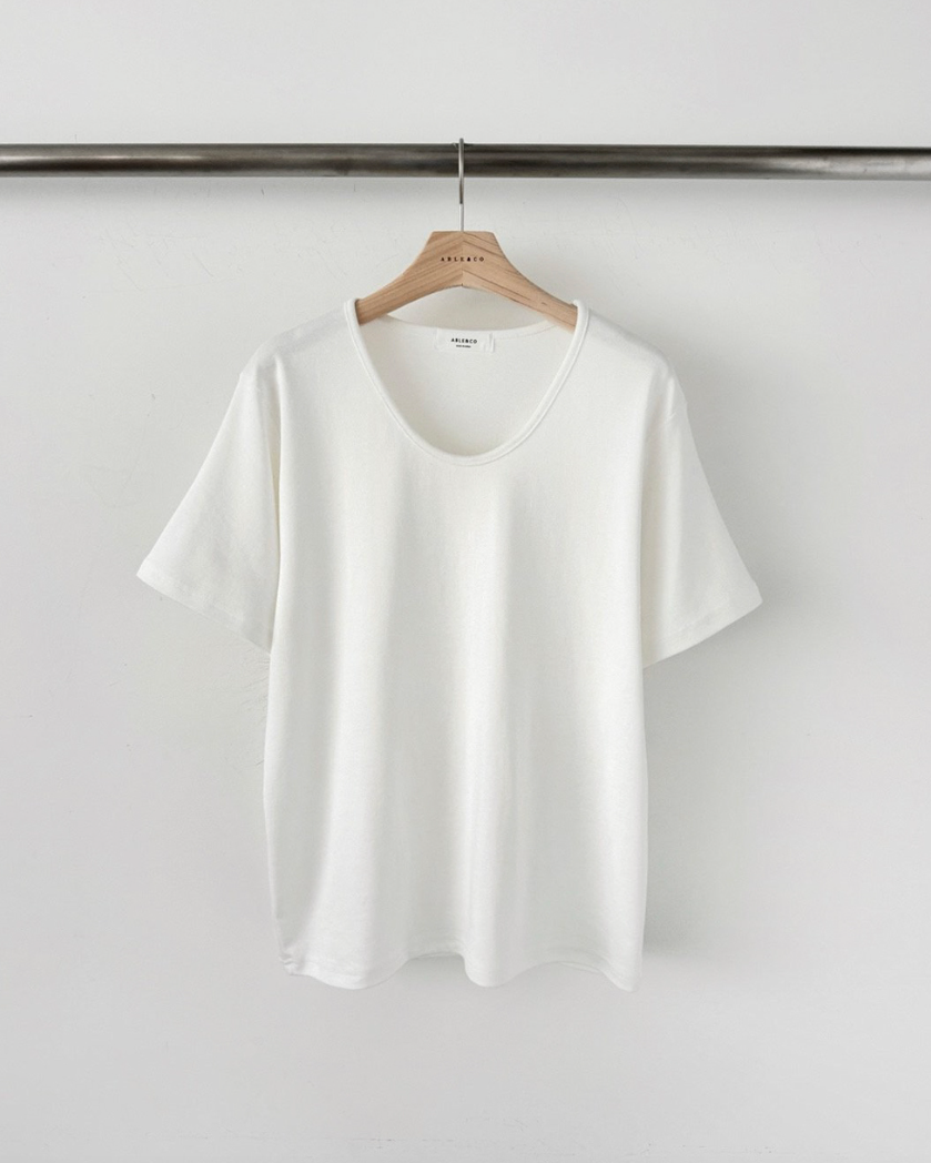 Modal U neck T-shirt