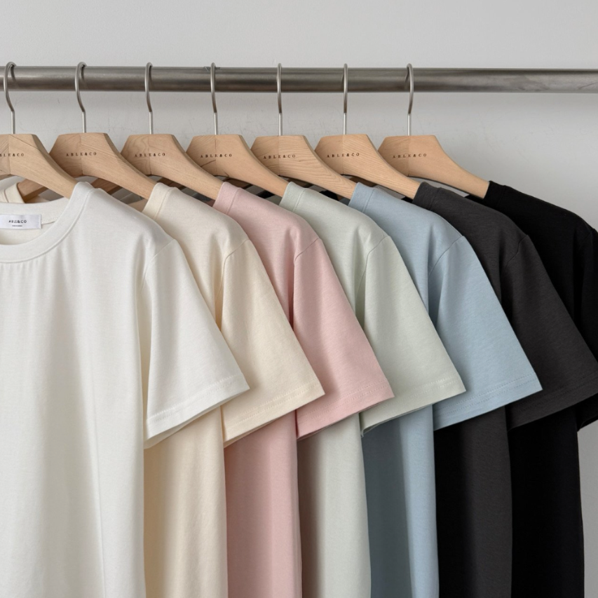 Summer cream modal tee