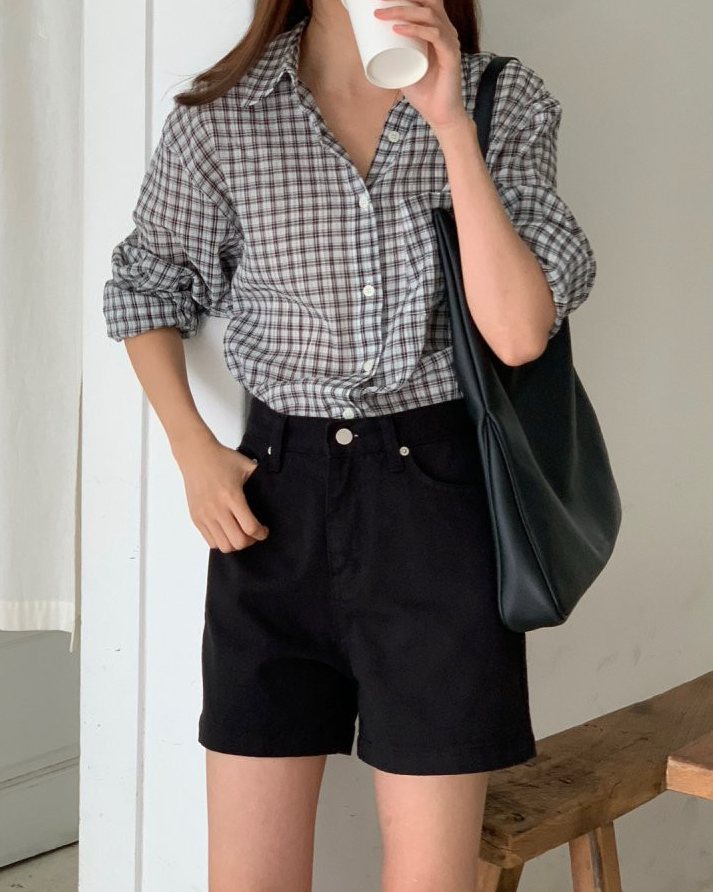 Summer checkered shirt