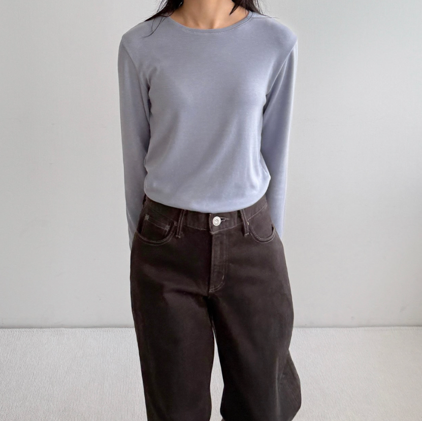 (F/W) Warm long sleeve t-shirt
