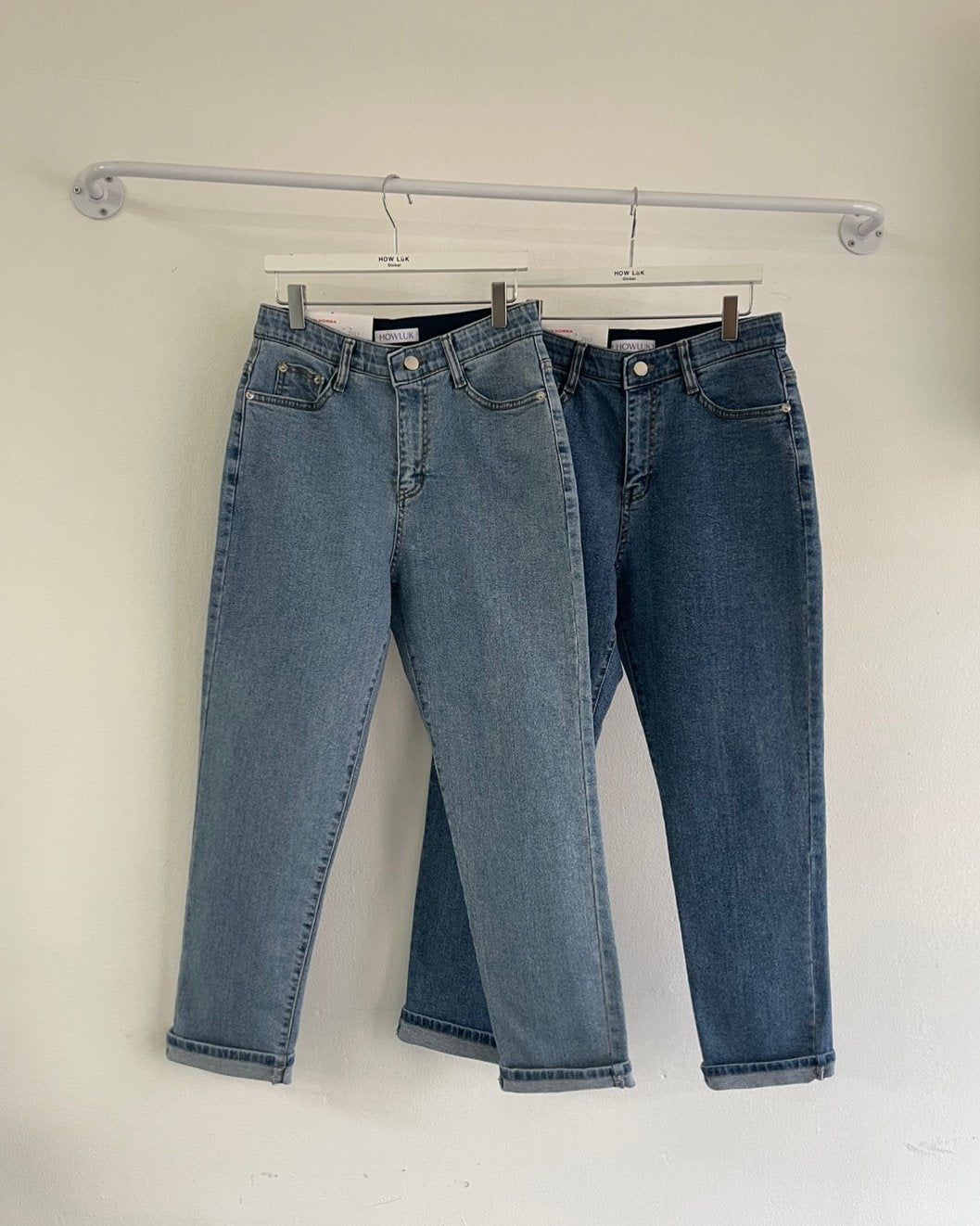 Spring roll-up Jeans