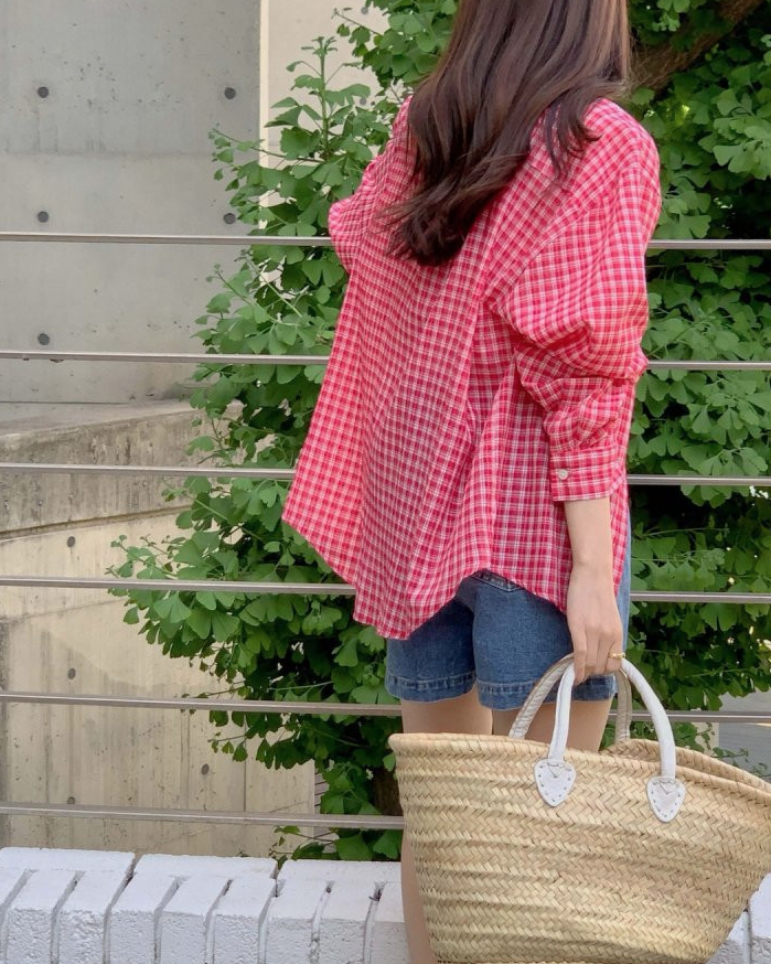 Summer checkered shirt