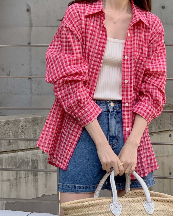 Summer checkered shirt