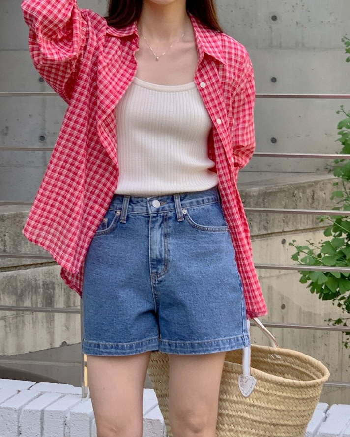 Summer checkered shirt