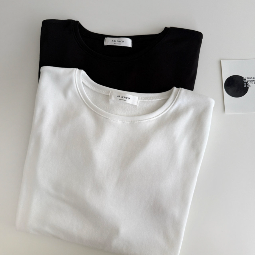 (F/W) Warm long sleeve t-shirt
