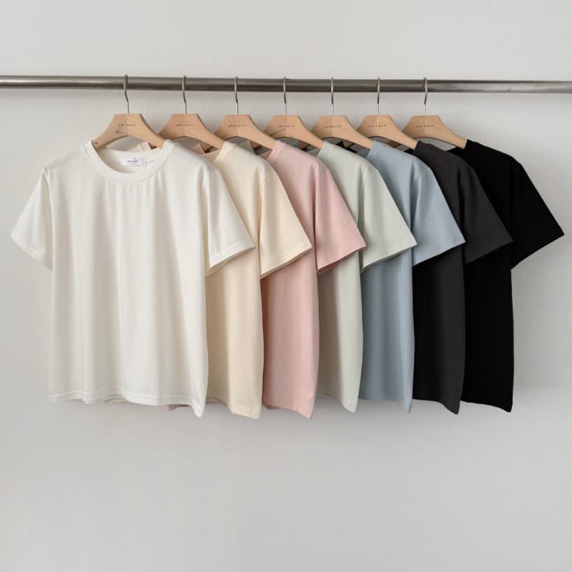 Summer cream modal tee