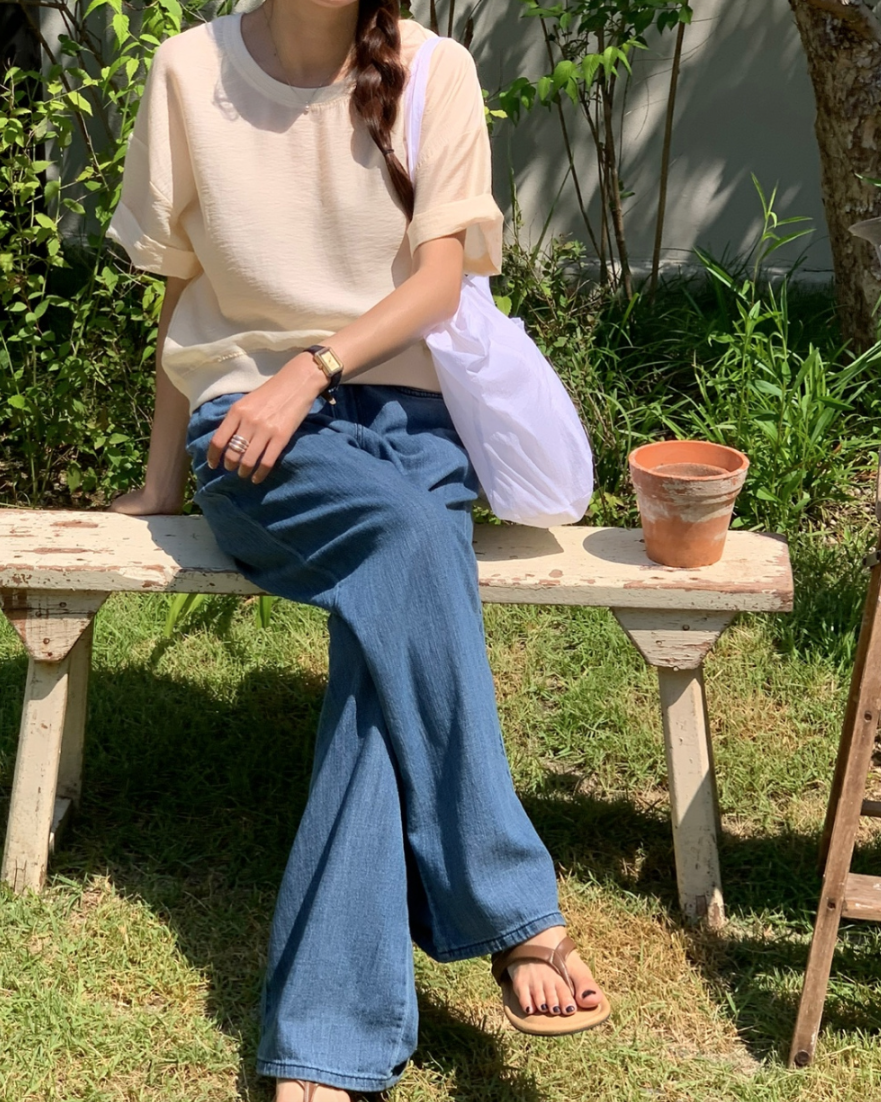 Tencel sweatshirt