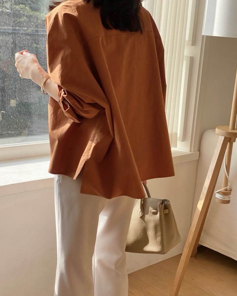 Cotton Oversized Shirt