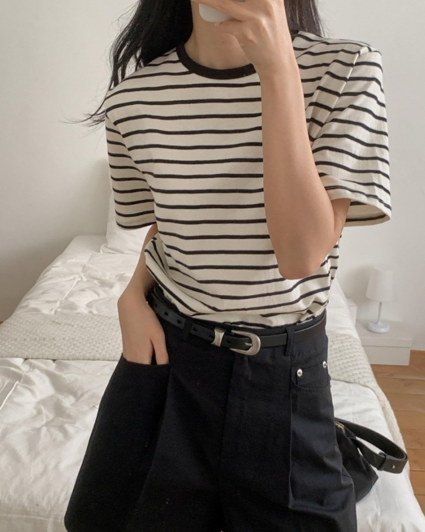 Relaxed striped T-shirt