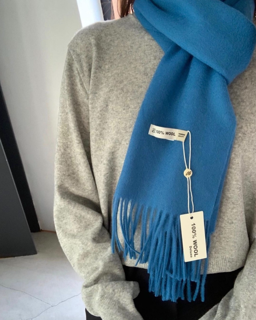 (F/W) Wool 100% muffler