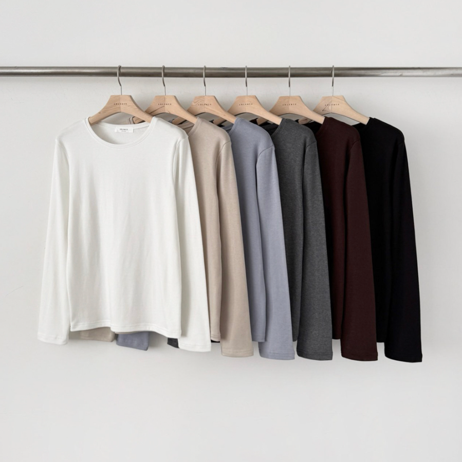 (F/W) Warm long sleeve t-shirt