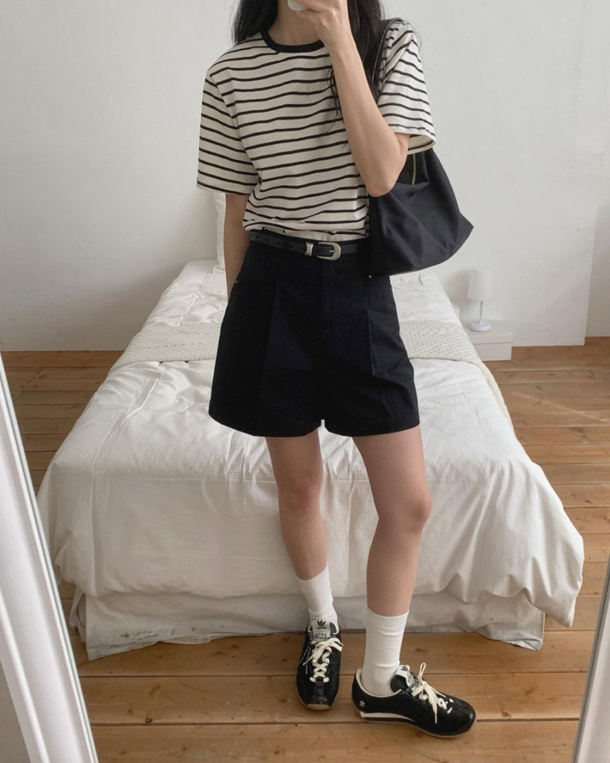 Relaxed striped T-shirt