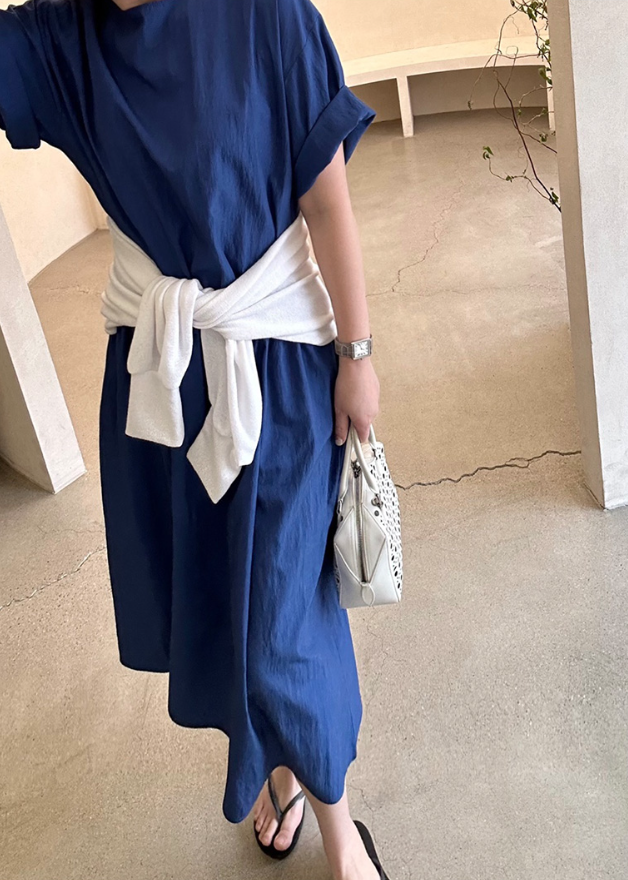 Loose fit midi dress