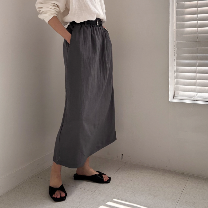 Summer rayon skirt