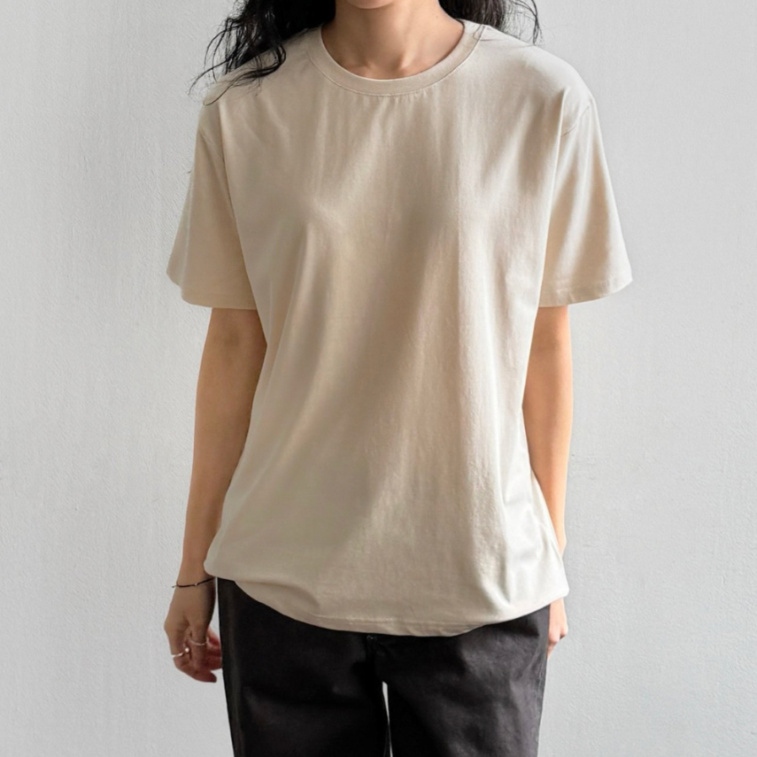 Modal crewneck tee