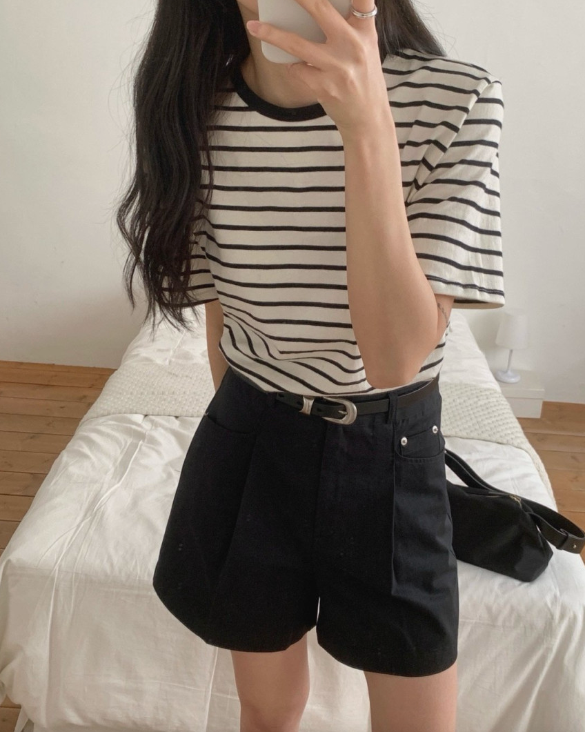 Relaxed striped T-shirt