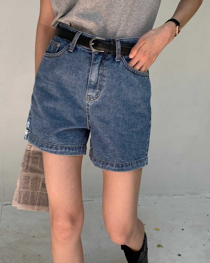 Ocean denim shorts