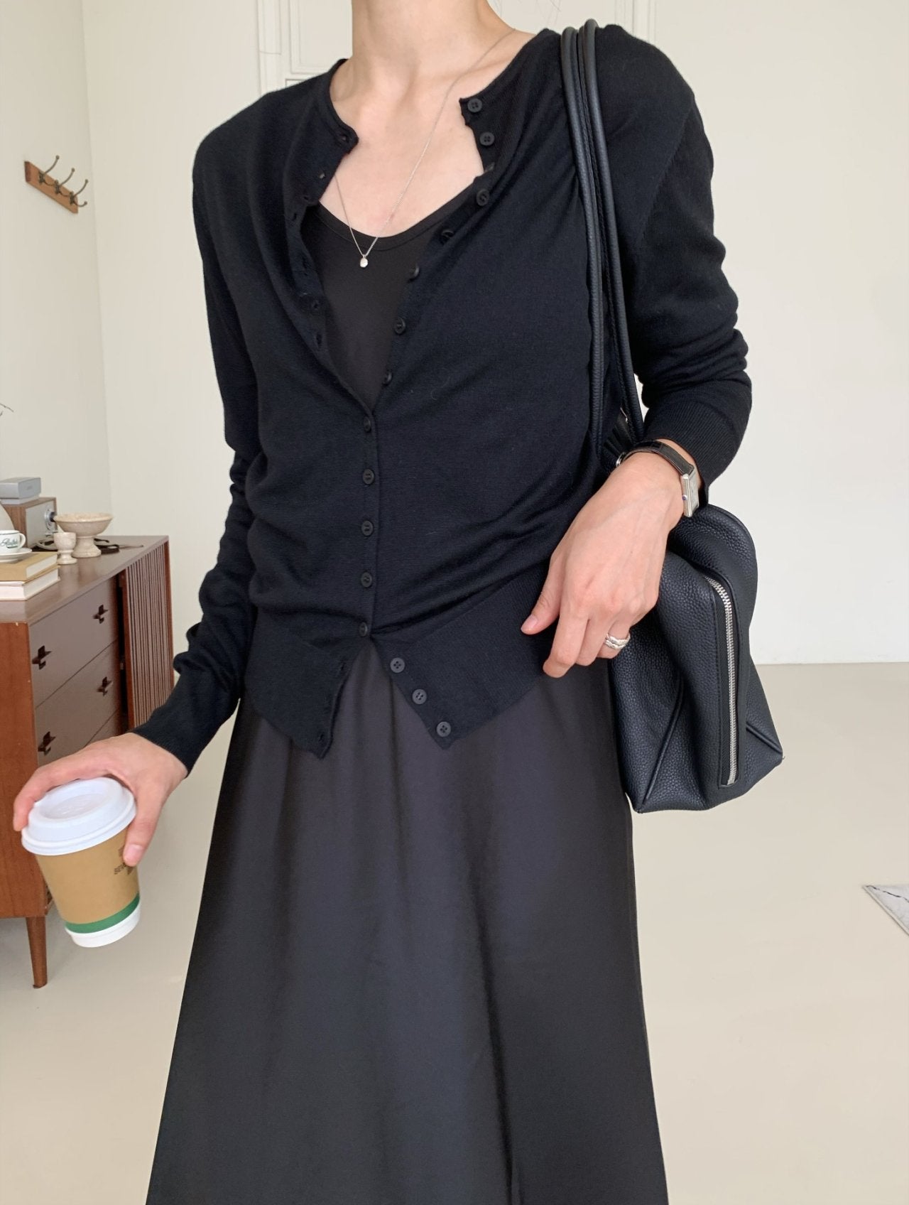 Button cardigan