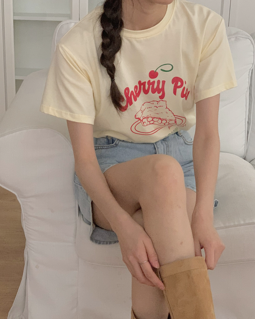 Cherry Modal Tee