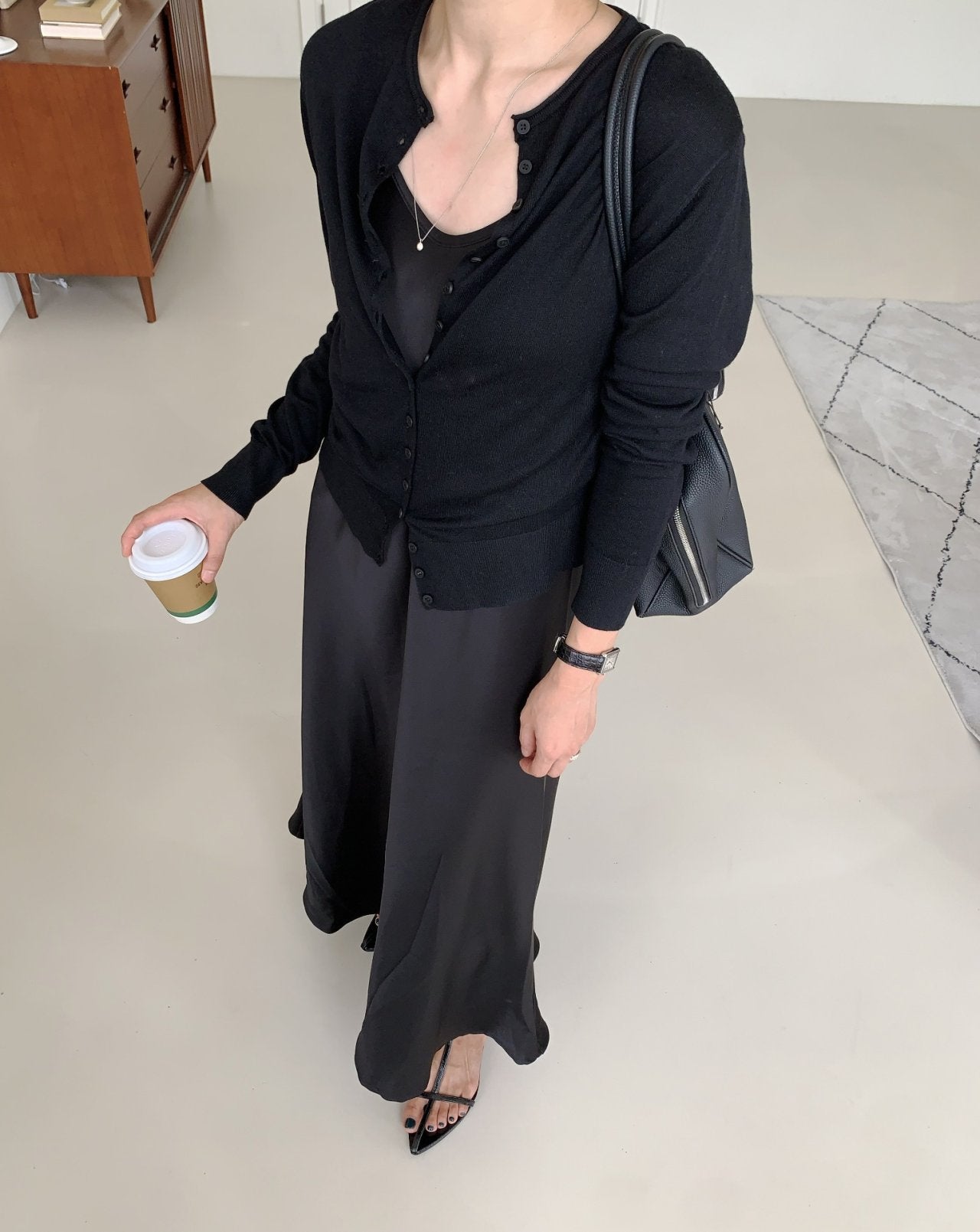 Button cardigan