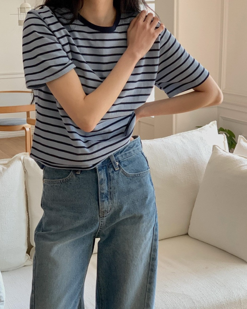 Relaxed striped T-shirt