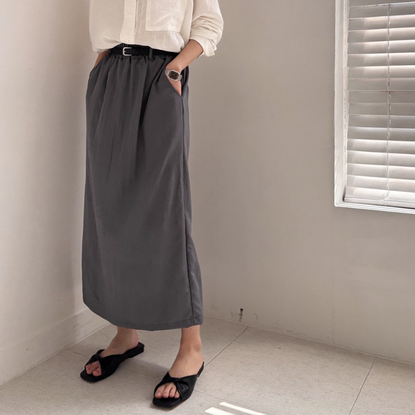 Summer rayon skirt