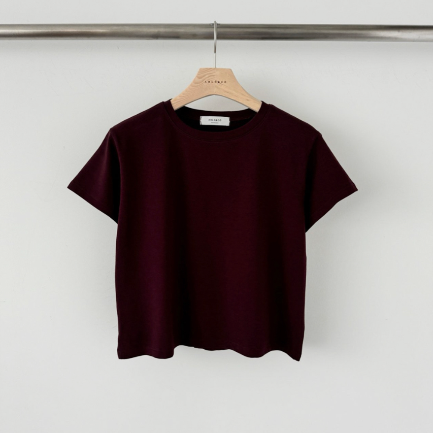 Semi-cropped Jelly modal tee
