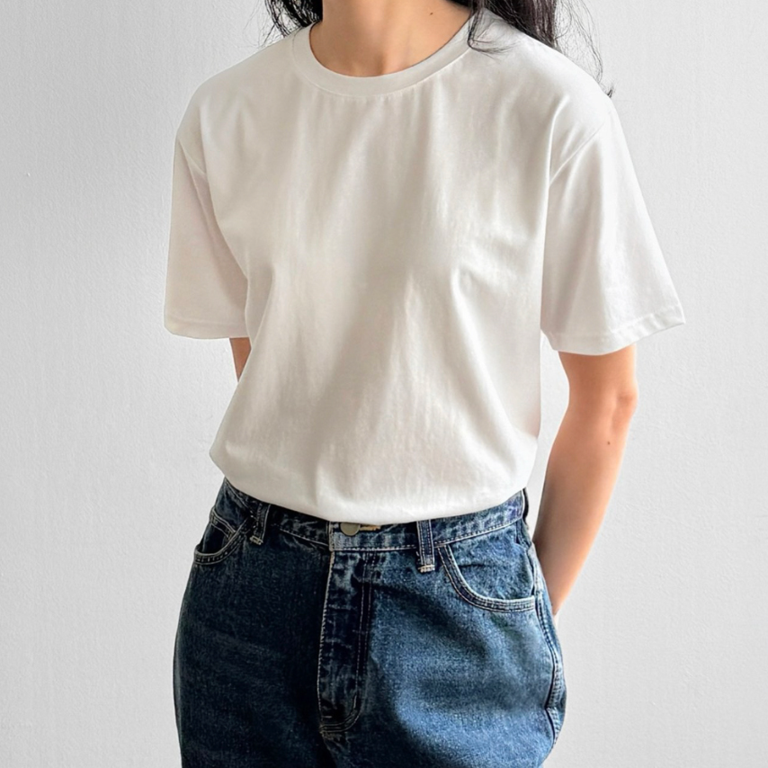 Modal crewneck tee