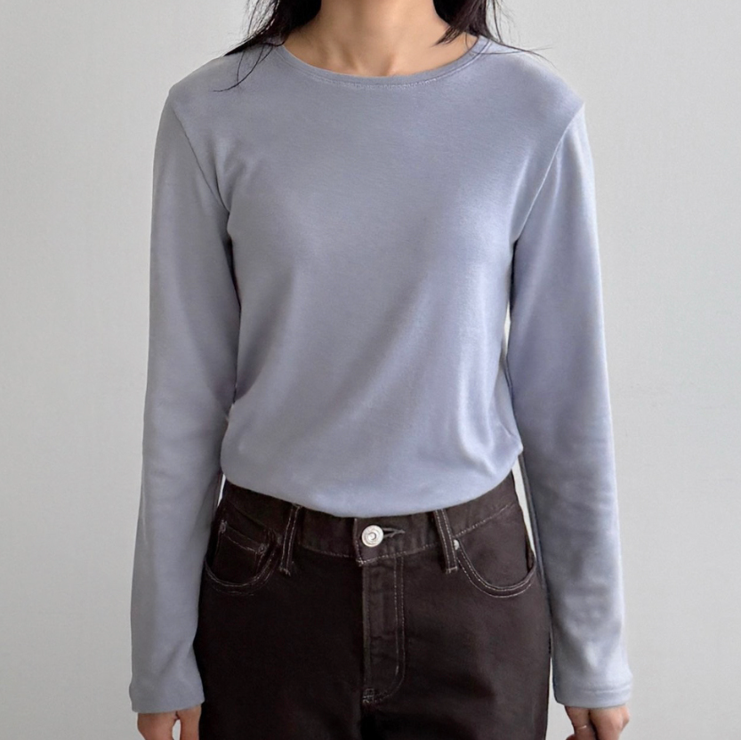 (F/W) Warm long sleeve t-shirt
