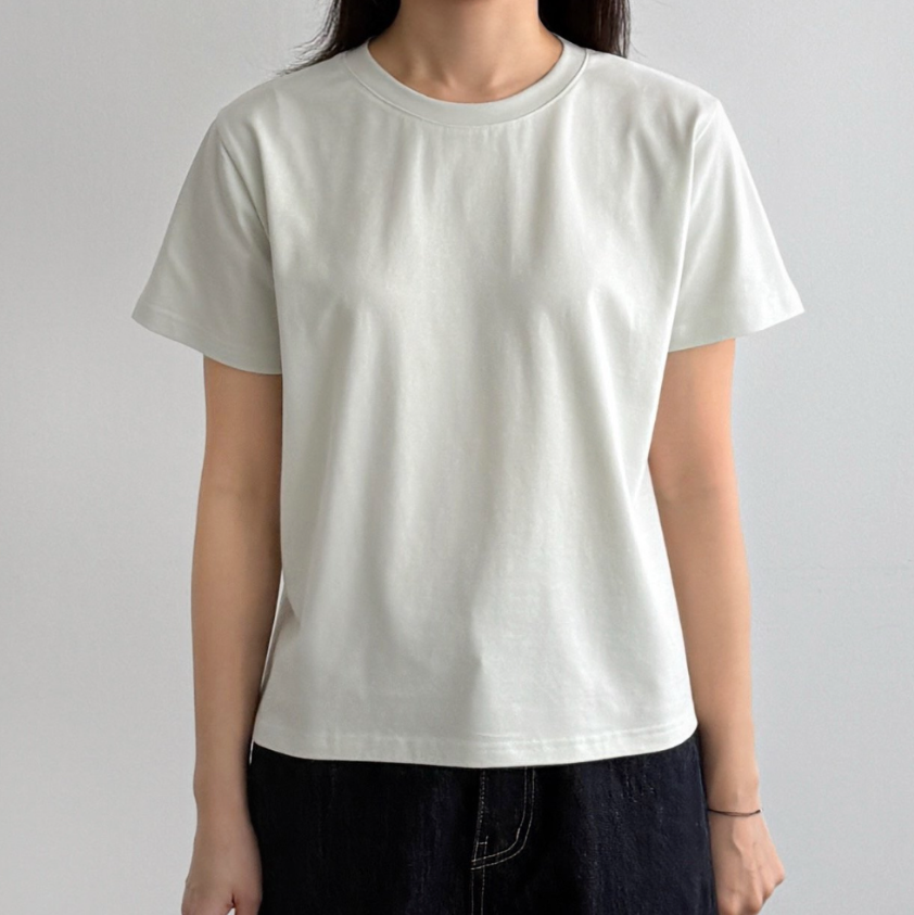 Summer cream modal tee
