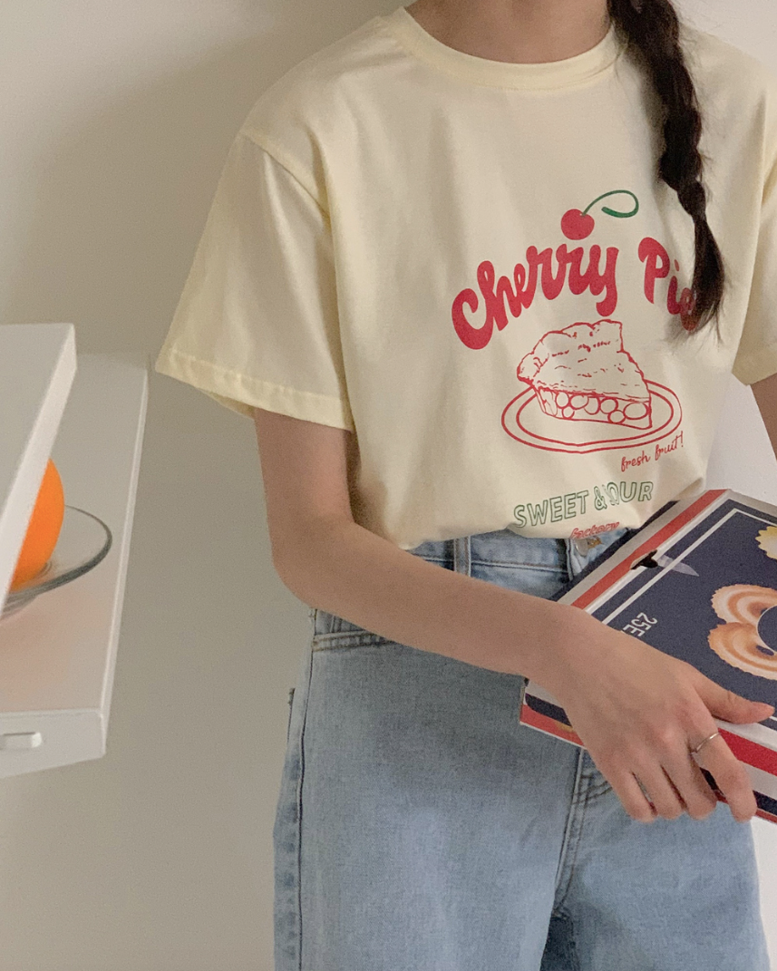Cherry Modal Tee