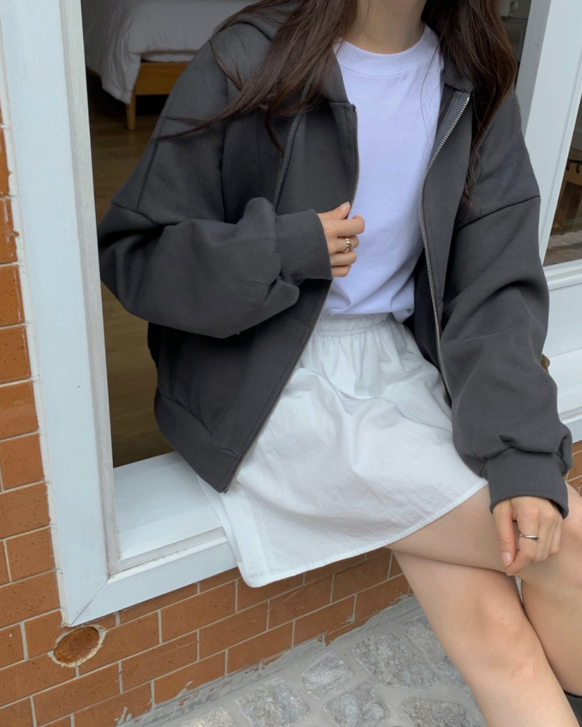 Overfit hoodie jumper