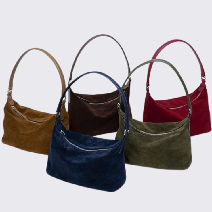 Suede 2 way bag