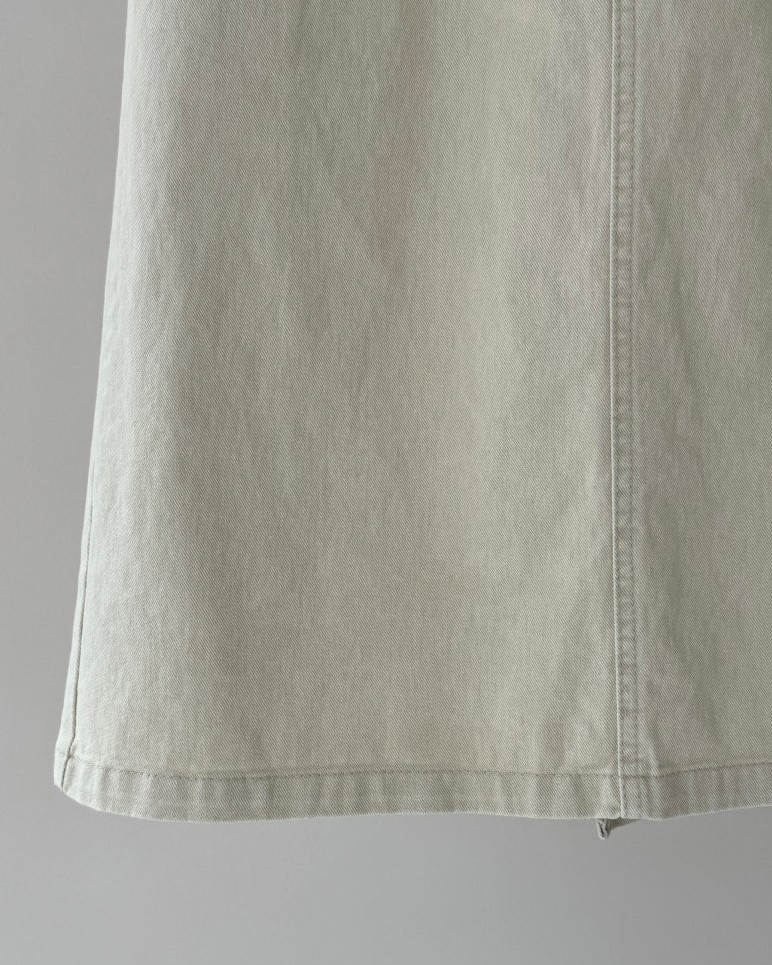 Bari A line cotton skirt