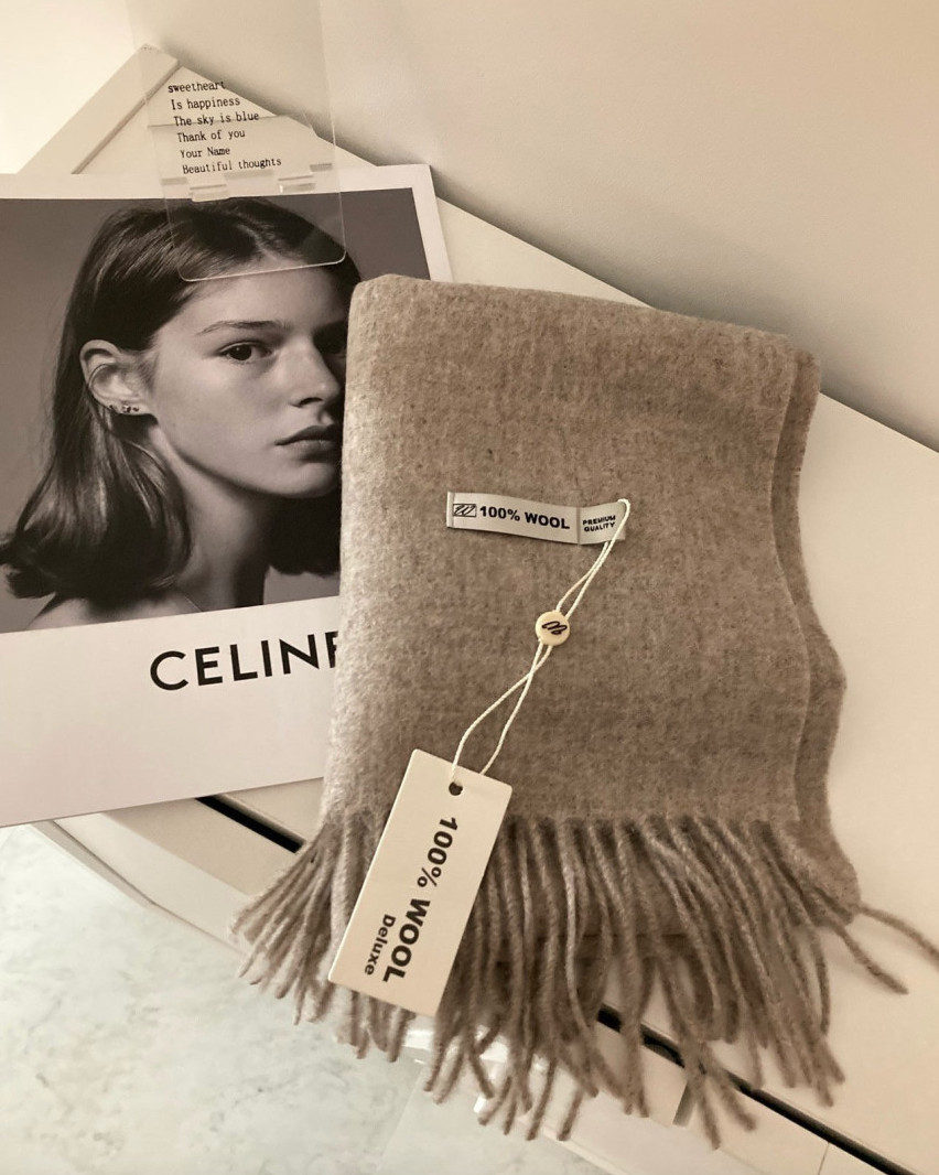 (F/W) Wool 100% muffler