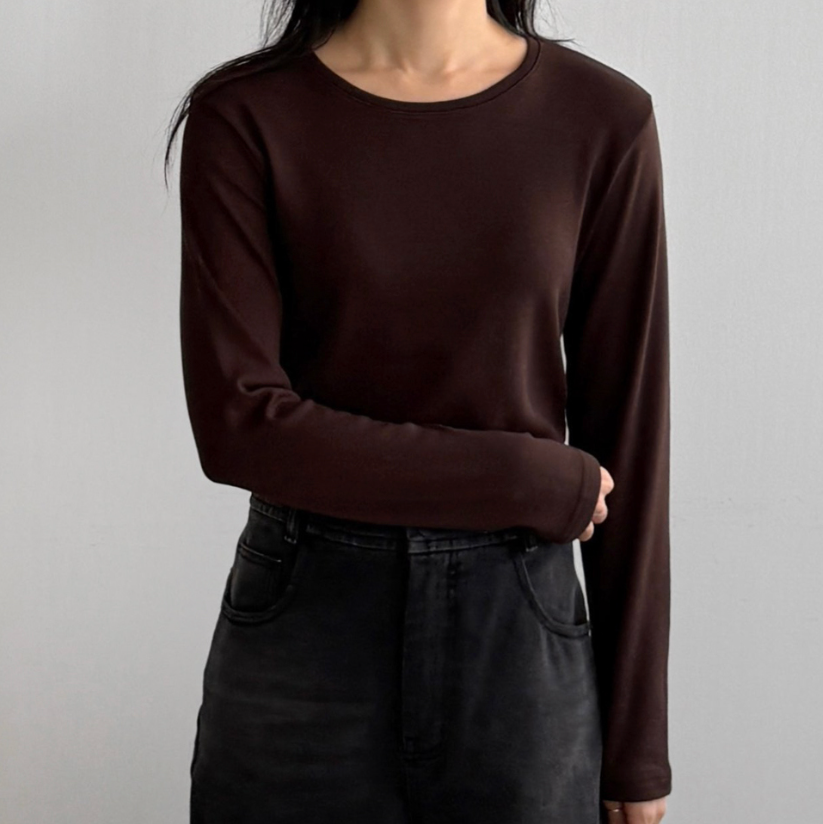 (F/W) Warm long sleeve t-shirt