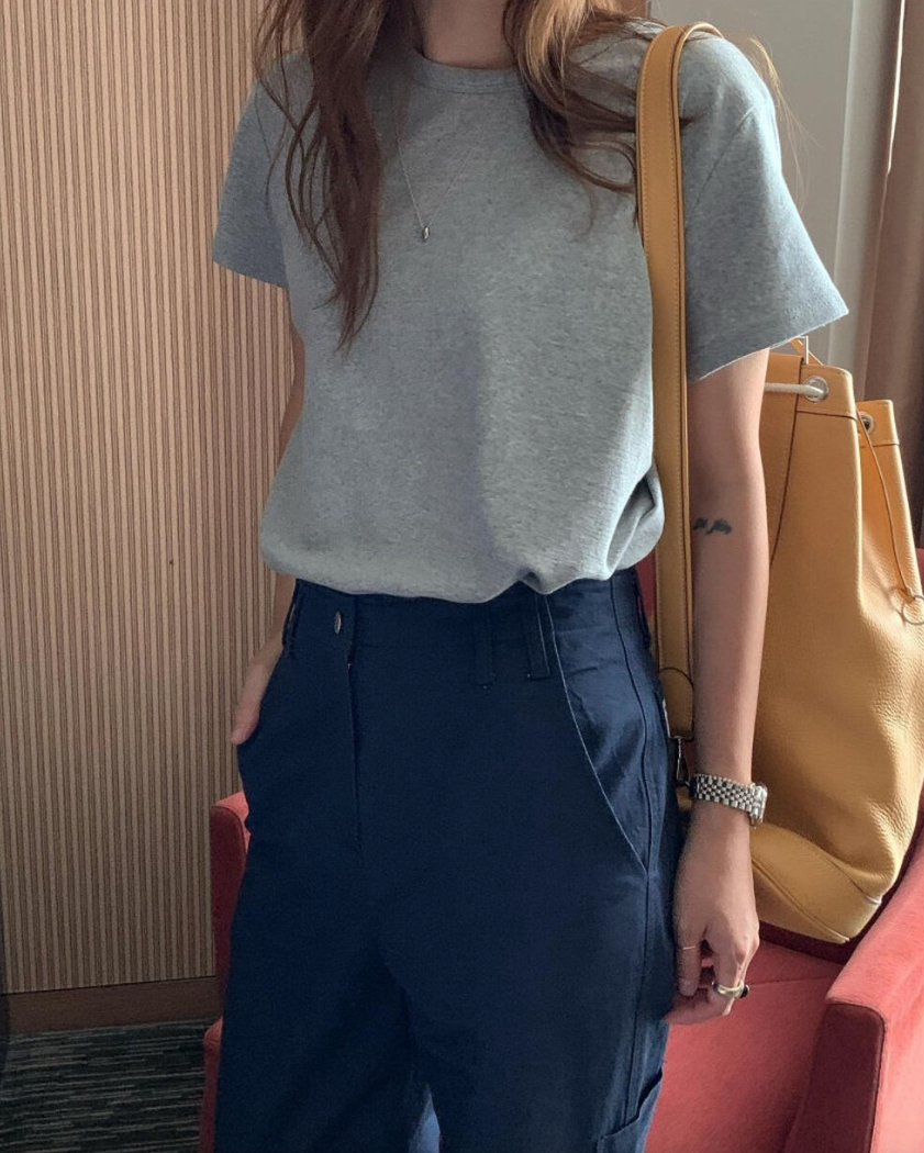 Crewneck minimal tee