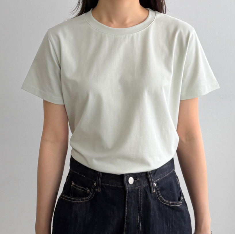 Summer cream modal tee
