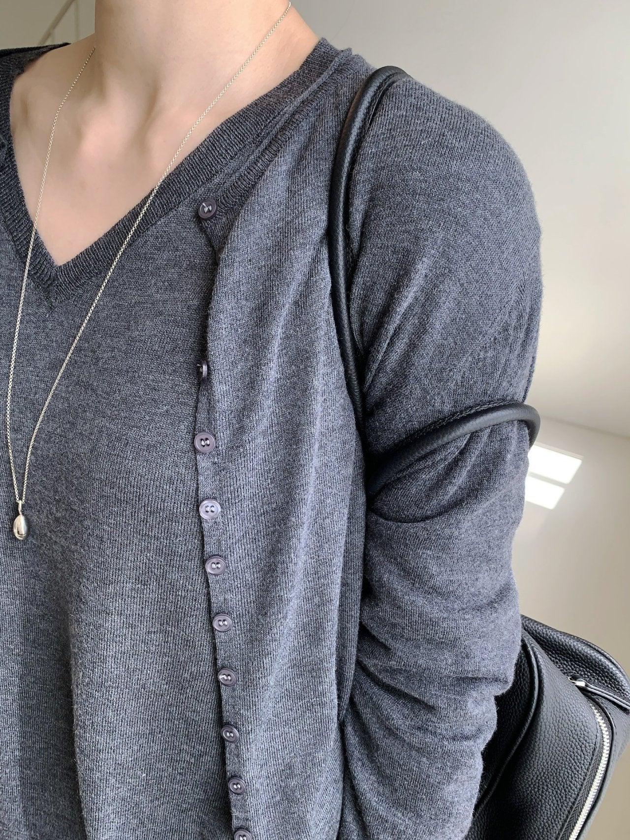 Button cardigan