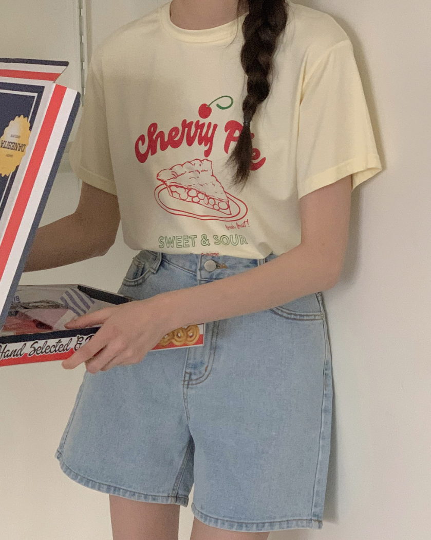 Cherry Modal Tee