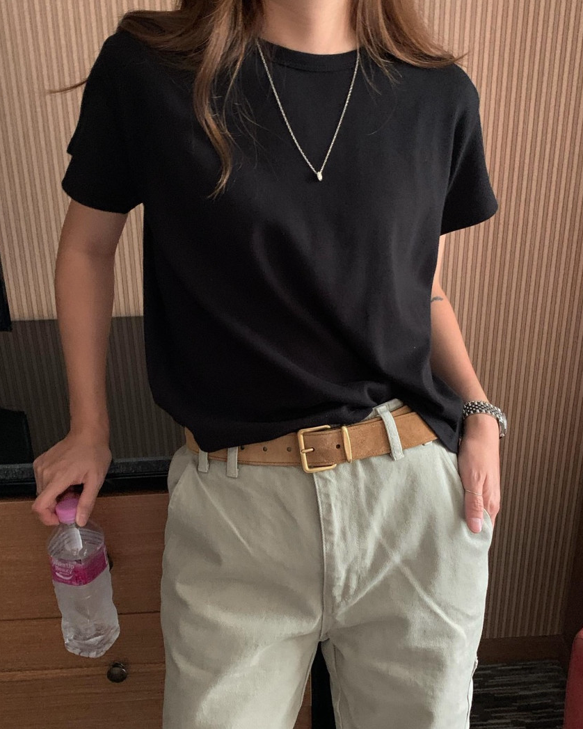 Crewneck minimal tee