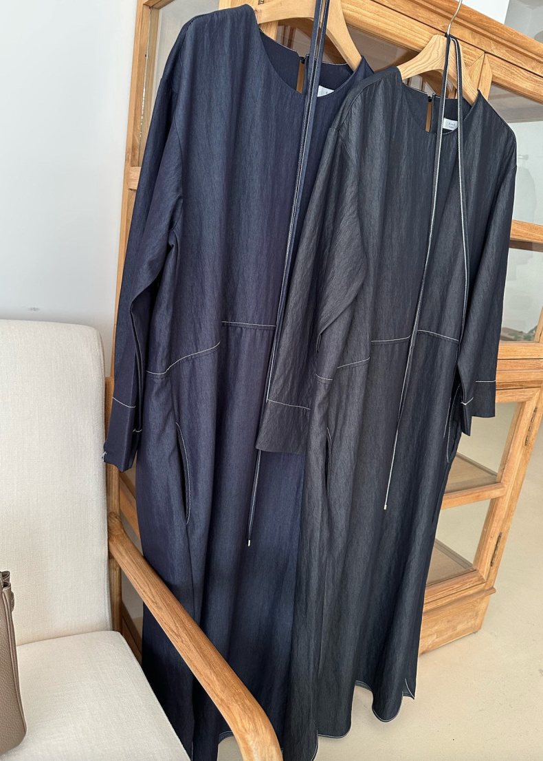 Tencel Denim Long dress
