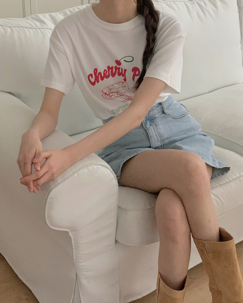 Cherry Modal Tee