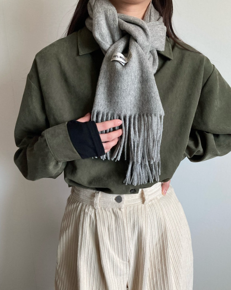 (F/W) Wool 100% muffler