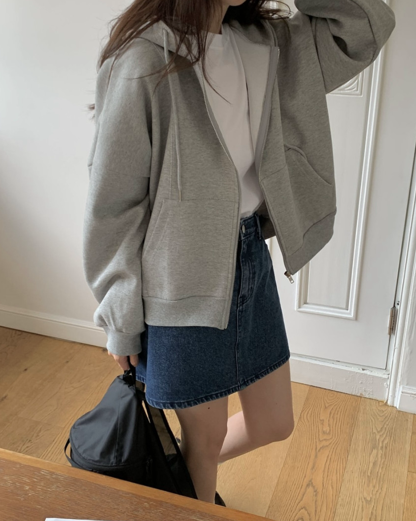 Overfit hoodie jumper